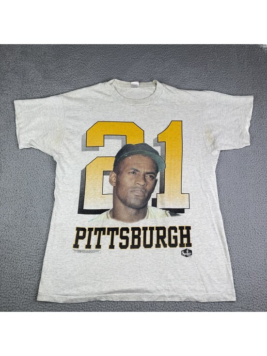 Fruit of the Loom Other - Roberto Clemente Vintage T Shirt 1994 Pittsburgh Pirates Single Stitch Size XL
